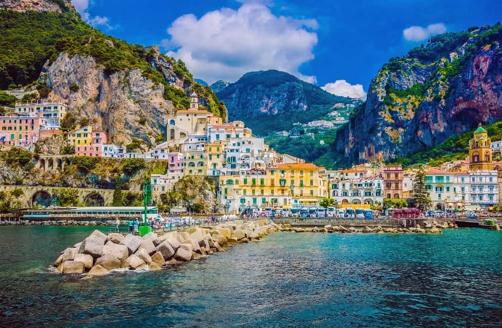 Amalfi Coast Full-Day Tour from Sorrento - Optional 45-minute boat ride: the coast from sea level