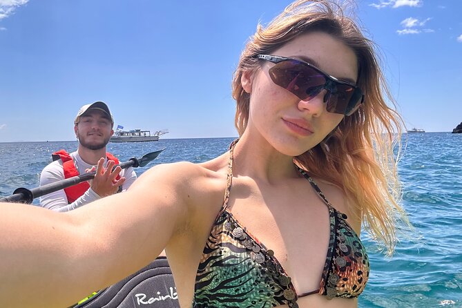 Amalfi Coast : Kayak-Snorkeling tour Pandora Cave & Hidden beach - The return paddle: why it feels harder than the first half