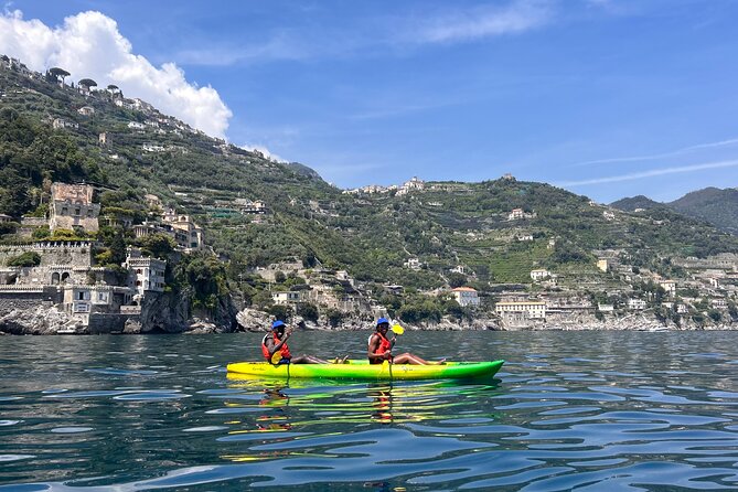 Amalfi Coast : Kayak-Snorkeling tour Pandora Cave & Hidden beach - Price and value: $66.54 for sea time plus included extras