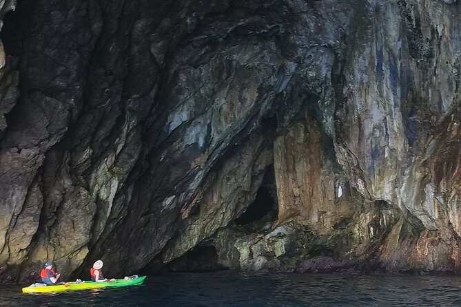 Amalfi Coast Kayak & Snorkeling Tour to the Pandora's Cave - Stop 1: Acquachiara Sulfur Cave—A Small Grotto With Big Local Lore