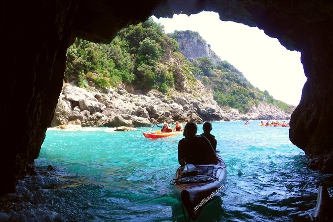 Amalfi Coast Kayak Tour: Explore Caves, Arches & Hidden Beaches - From Amalfi’s coastline to the Arc of Lovers: caves, arches, and old watch towers