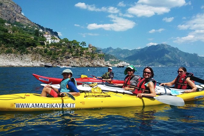 Amalfi Coast Kayak Tour: Explore Caves, Arches & Hidden Beaches - The return paddle to Amalfi: a second angle on the same coast