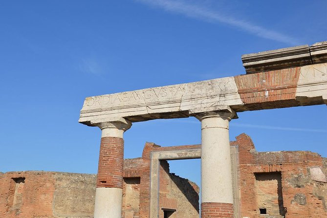 Ancient Pompei in the afternoon - The Guided Route: Gymnasium, Amphitheater, Forum, and the Street Life Stops