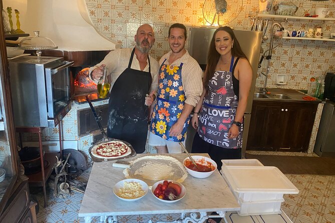 Authentic Pasta & Pizza Cooking Class with Sorrento Coast Pickup - Limoncello demonstration and tiramisu with limoncello