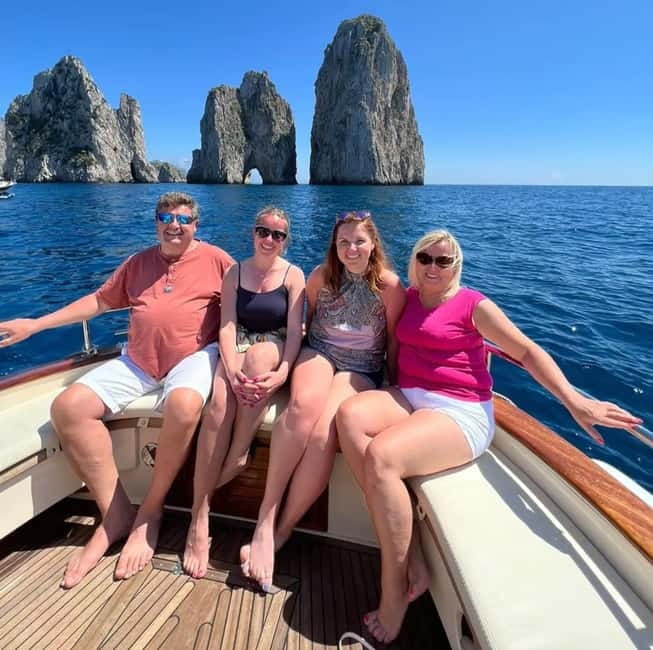 Capri: 2-Hours Boat Tour with Swimming, Limoncello and Snack - Meeting at Via Don Giobbe Ruocco: the one part that can cost you time