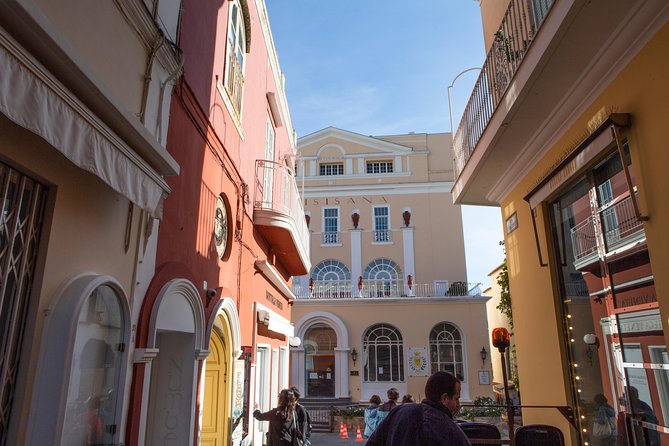 Capri and Blue Grotto Day Tour from Naples or Sorrento - La Piazzetta di Capri: the island’s social center during your free time