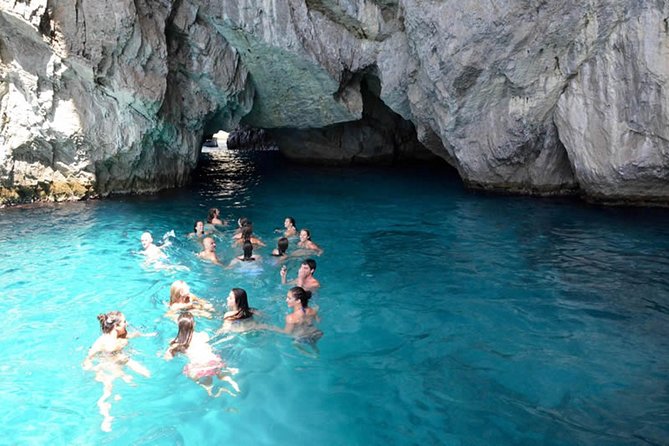 Capri Boat tour from Positano with Light Lunch, Drinks & Swim - The Coastal Drive-By Stops: From Marina Grande to Roman Ruins