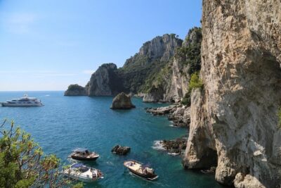 Capri Boat tour from Positano with Light Lunch, Drinks & Swim - Bagni della Regina Giovanna to Cala di Mitigliano: The Natural Pool and Waterfall Moment
