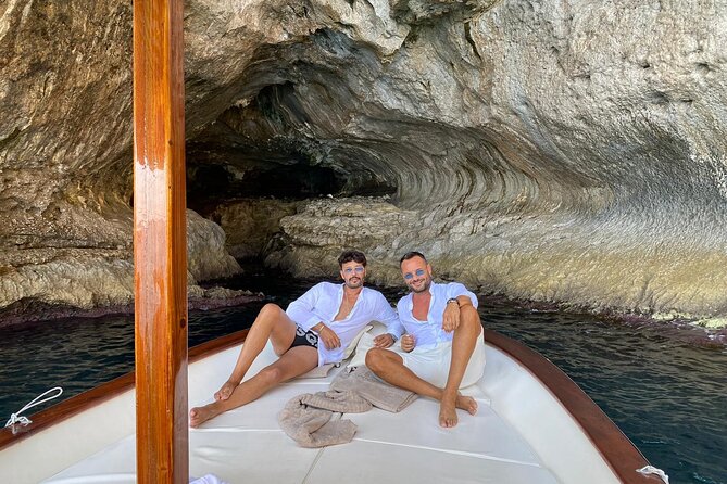 Capri Boat Tour: Grottoes, Swim & Sip Limoncello in a Small Group - Natural Arch and the Curzio Malaparte Area: Capri’s Sea-Worn Drama