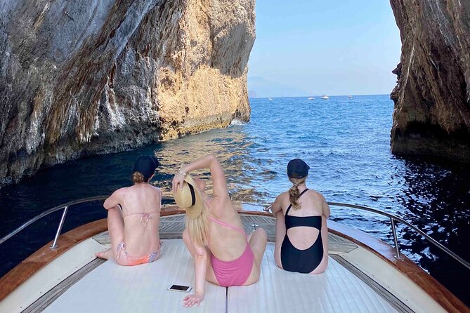 Capri Boat Tour with Optional Blue Grotto Visit from Sorrento - Anacapri coast time and the Punta Carena lighthouse viewpoint