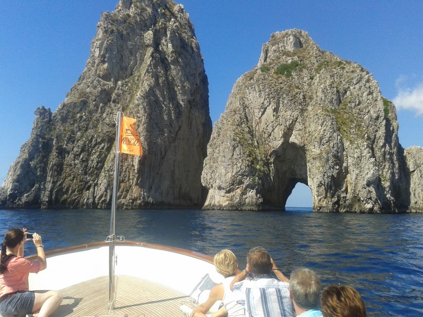 Capri: DIY Day Trip with Blue Grotto, Funicular & Lunch - First stop: Motoscafisti Capri Pier ticket pickup in Marina Grande