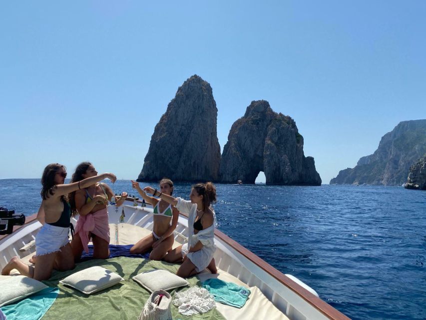 Capri: Island and Grottos Boat Cruise with Snacks and Drinks - Casa Malaparte and Punta Carena: the Capri “postcard stretch”