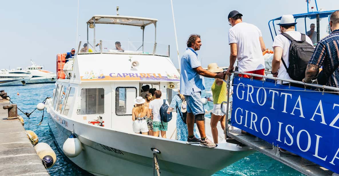 Capri: Island Boat Tour and Optional Blue Grotto Visit - The Boat Ride Around Capri: What You Actually See