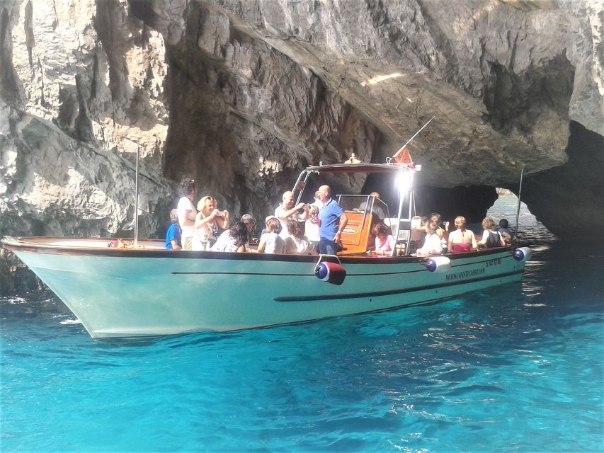 Capri: Island Boat Tour with Blue Grotto Stop - On-board commentary and comfort: listen carefully, sit smart