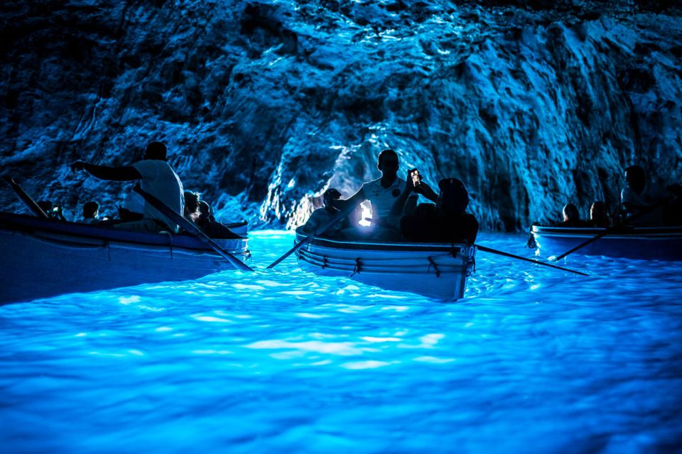 Capri: Island Boat Tour with Blue Grotto Stop - Faraglioni and cave viewpoints: why this boat route is worth your time
