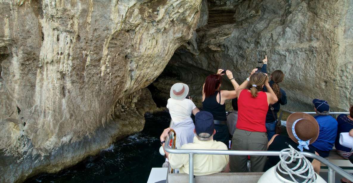 Capri: Island Sightseeing Tour with Blue Grotto Stop - Capri’s signature rocks: Faraglioni, Natural Arch, and grotto viewpoints