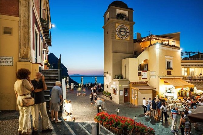 Day to Night Capri Boat Tour with Swim, Snorkel & Aperitif - Swim and Snorkel at Capri, Plus Aperitif on Board