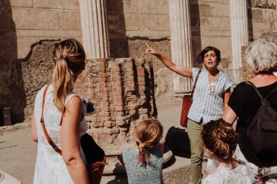 Explore Pompeii with an Archaeologist - The forum core: Foro, Basilica, granaries, and the Lupanar