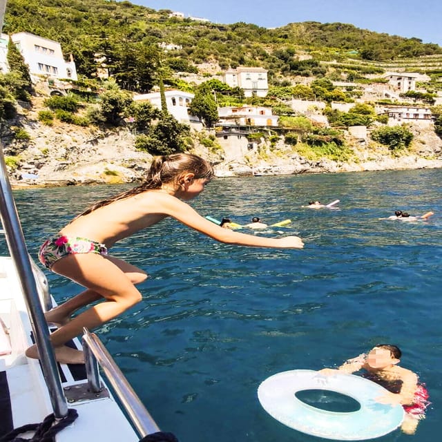 From Amalfi: Coast & Furore Fjord Boat Tour with Swim Break - What the “Coast Route” Feels Like: Amalfi, Atrani, Minori, Maiori, Praiano