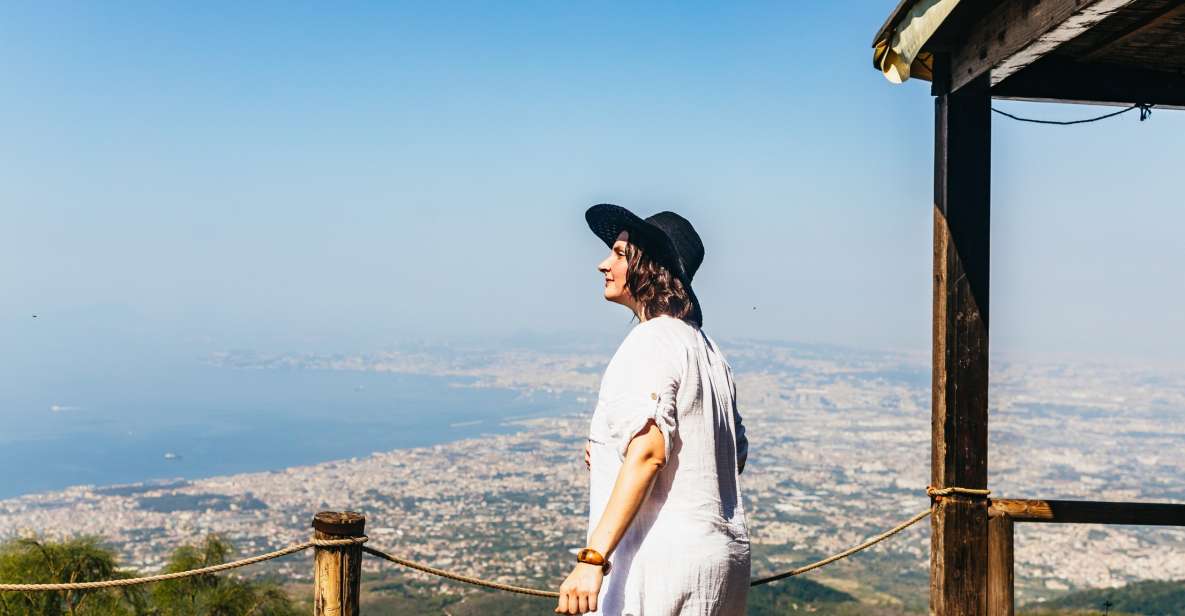 From Naples: All-Inclusive Mount Vesuvius Half-Day Tour - Crater rim views over the Bay of Naples: the panorama you’re paying for