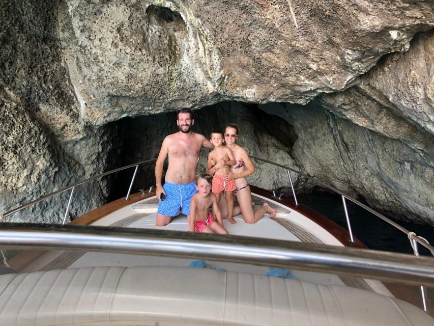 From Naples: Boat Tour to Capri Island with Aperitiv - Capri from the Water: Grottos, Cliffs, and Those Sea Stacks