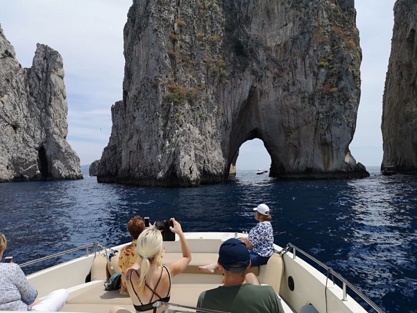 From Naples: Boat Tour to Capri Island with Aperitiv - The Swim Stop and Aperitivo-Style Break