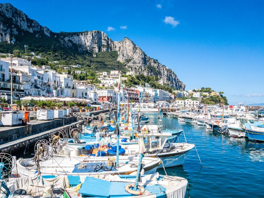 From Naples: Capri, Anacapri, and Blue Grotto Full-Day Trip - The fast ferry ride: Naples Bay views, with a seasickness reality check