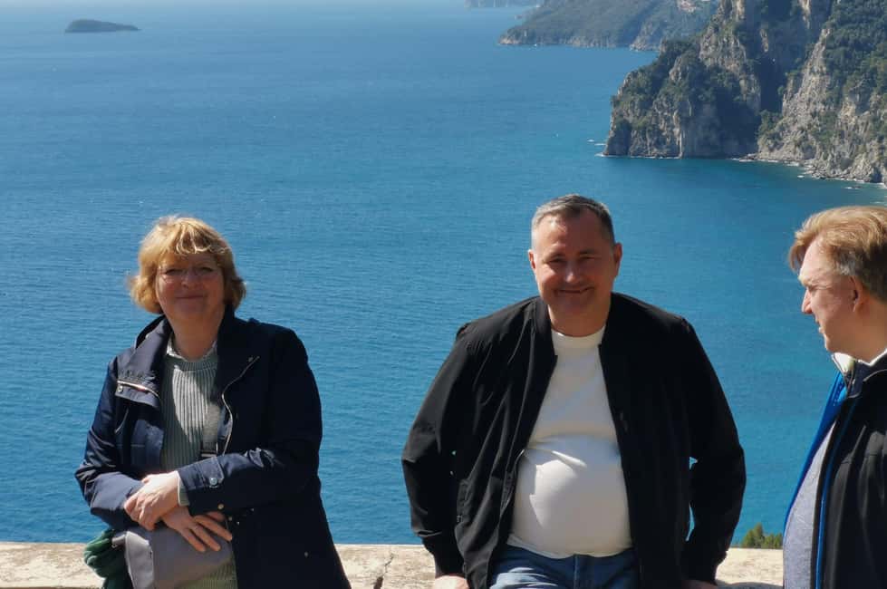 From Naples/Salerno: Group Tour to Positano, Amalfi, Ravello - Ravello: Villa Rufolo and Villa Cimbrone in 90 Minutes