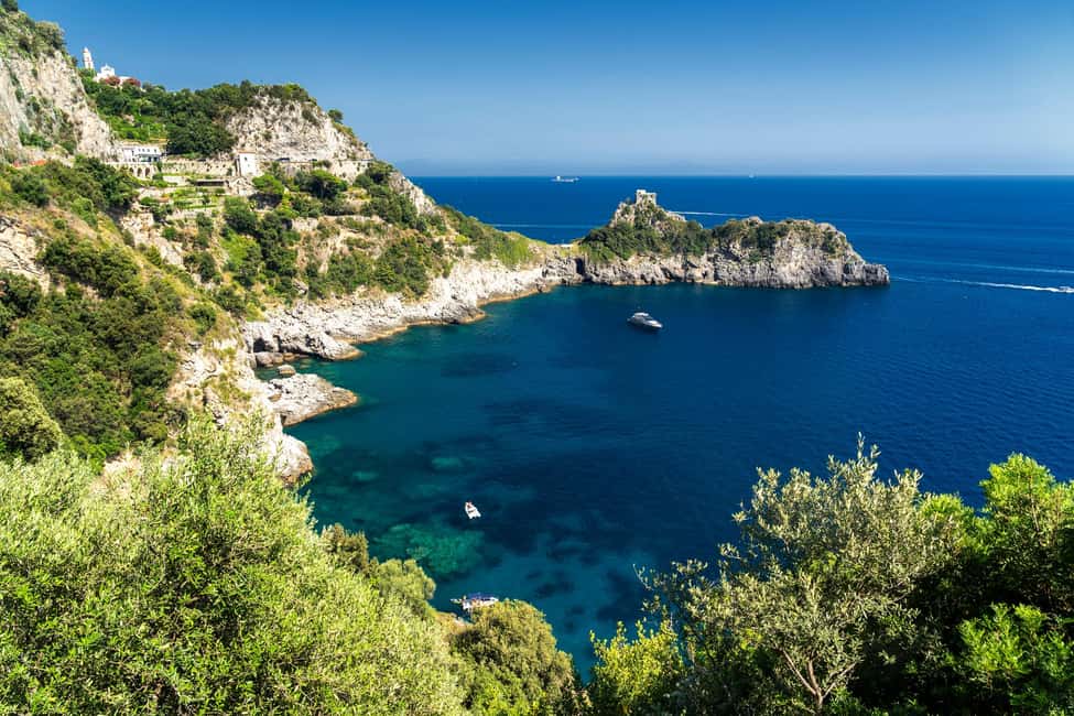 From Positano: Amalfi Coast Boat Tour with Swimming Stop - From Spiaggia Grande to Open Water: Starting in Positano