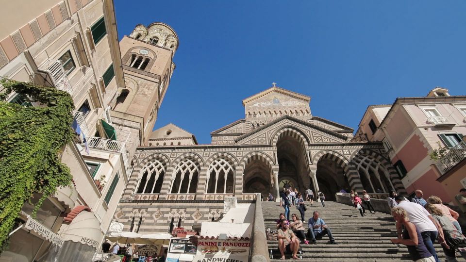 From Positano: Amalfi Coast Boat Tour with Swimming Stop - Amalfi Town in 1.5 Hours: Walk, Shop, and Don’t Expect a City Guide