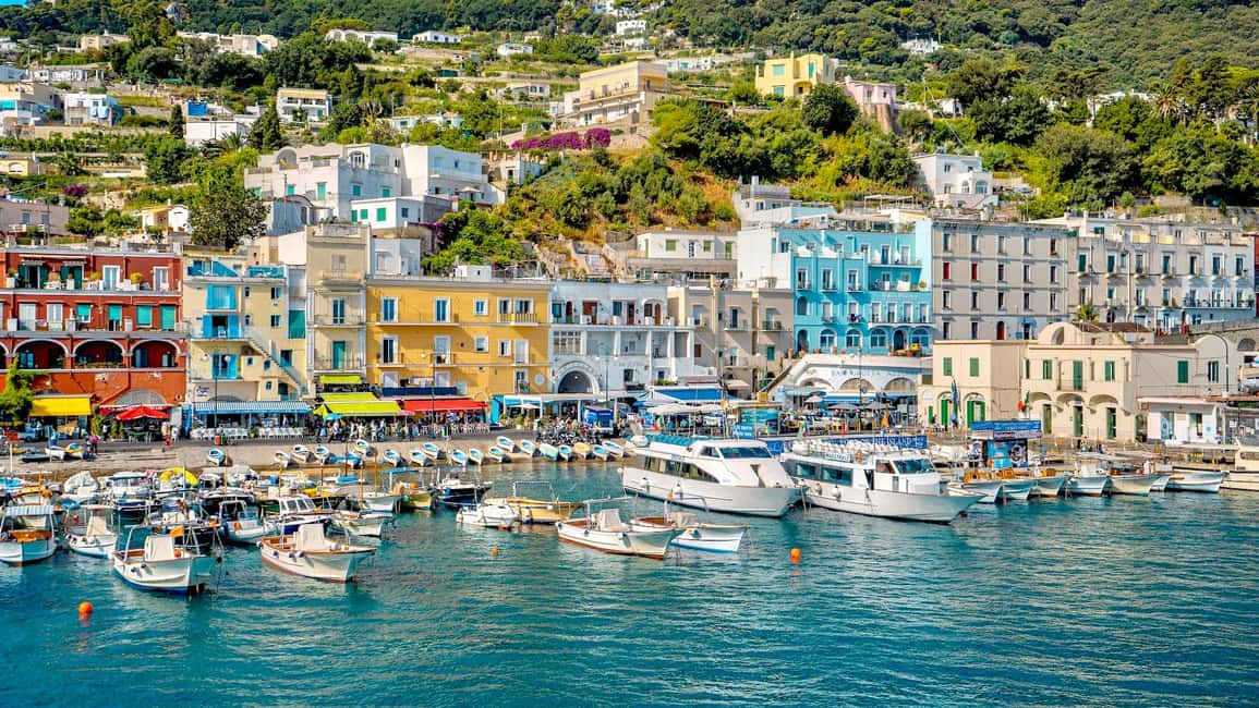 From Positano: Day trip to Capri - Group Tour by boat - The route back: Punta Campanella scenic time