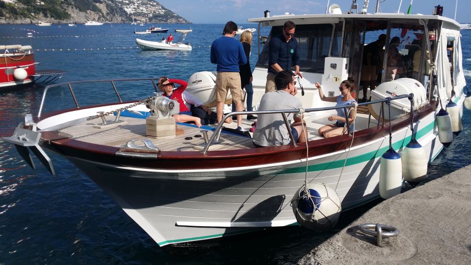 From Positano, Praiano, or Amalfi: Capri Full-Day Boat Tour - The Capri Sightseeing Circuit: Caves, Arches, and Faraglioni Views