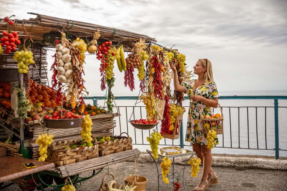 From Sorrento: Amalfi Coast Full-Day Tour - Your day starts in Sorrento: the van option that keeps things moving
