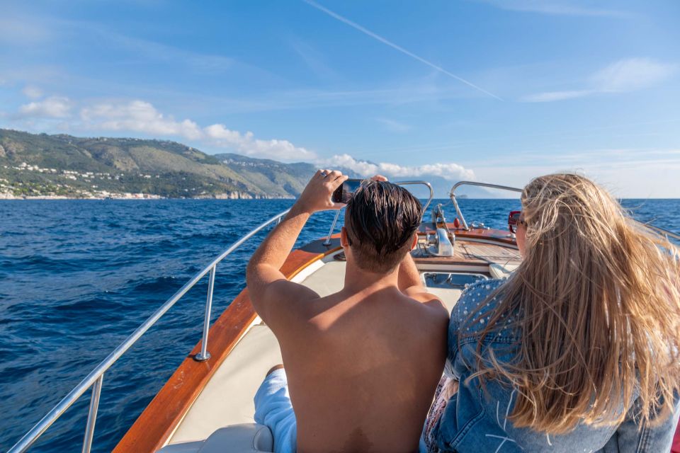 From Sorrento: Amalfi Coast Full-Day Trip by Boat - Meeting at SantAnna Church and what the day feels like on the water