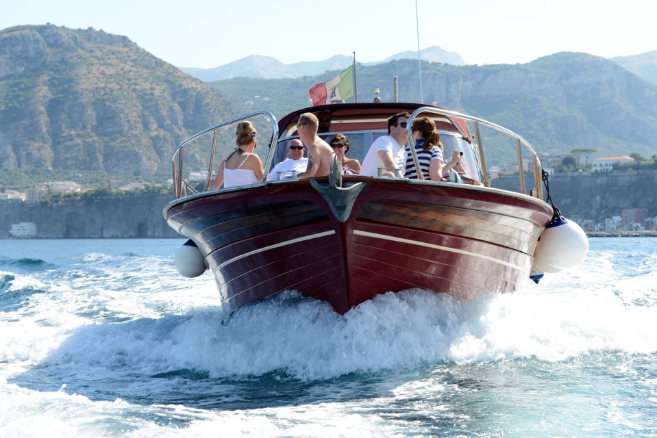 From Sorrento: Capri and Blue Grotto Boat Tour - Swim, snorkel, and where the water break fits best