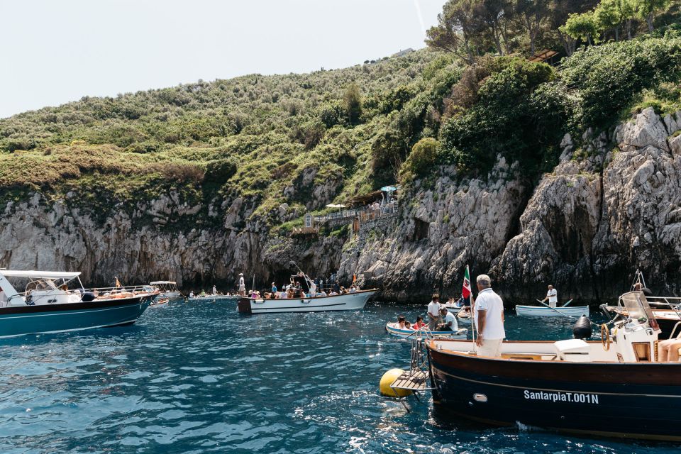 From Sorrento: Capri and Blue Grotto Boat Tour - Your 3–5 hours on Capri: freedom for town, chairlift, and views