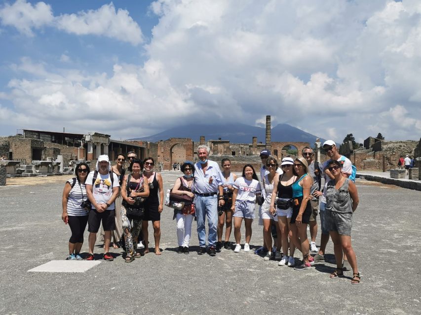 From Sorrento: Day Tour to Pompeii Ruins and Mount Vesuvius - The views over Naples Bay: why the climb feels worth it