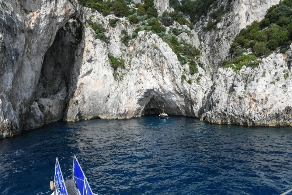 From Sorrento: Day Trip to Capri with Blue Grotto - Casa Malaparte and the Faraglioni: what to watch for from the water