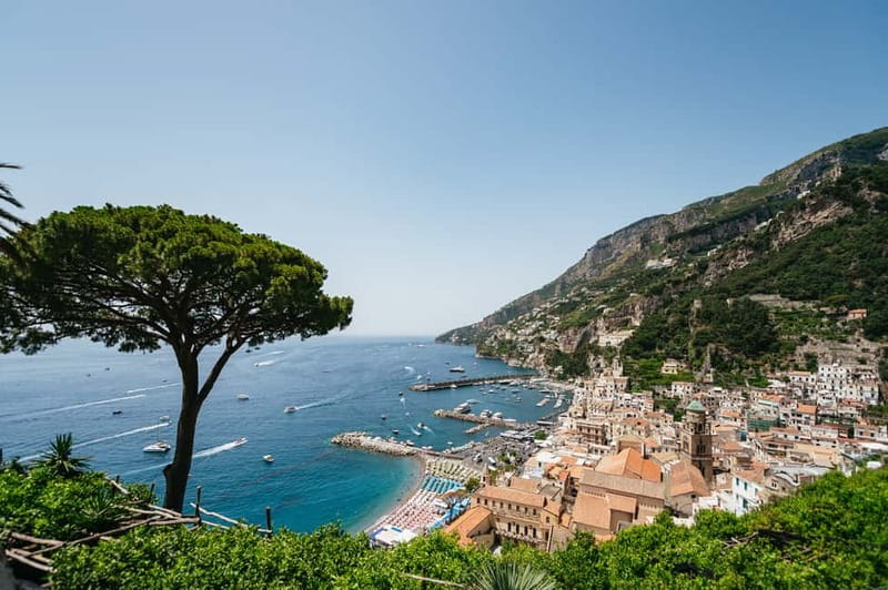 From Sorrento/Nerano: Amalfi and Positano Boat Tour - Amalfi’s old town time: Cathedral, Cloister of Paradise, and pebble-beach breaks
