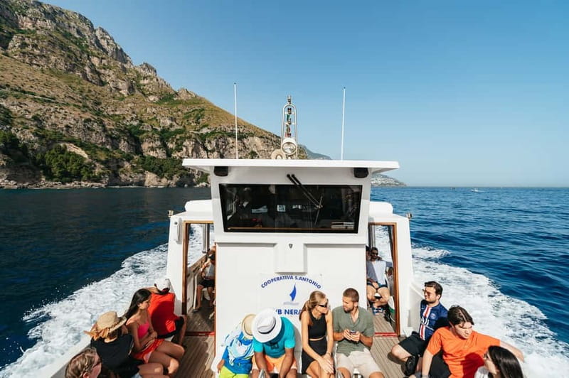 From Sorrento/Nerano: Amalfi and Positano Boat Tour - Fjords of Furore and Crapolla, plus Islet d’Isca on the way back