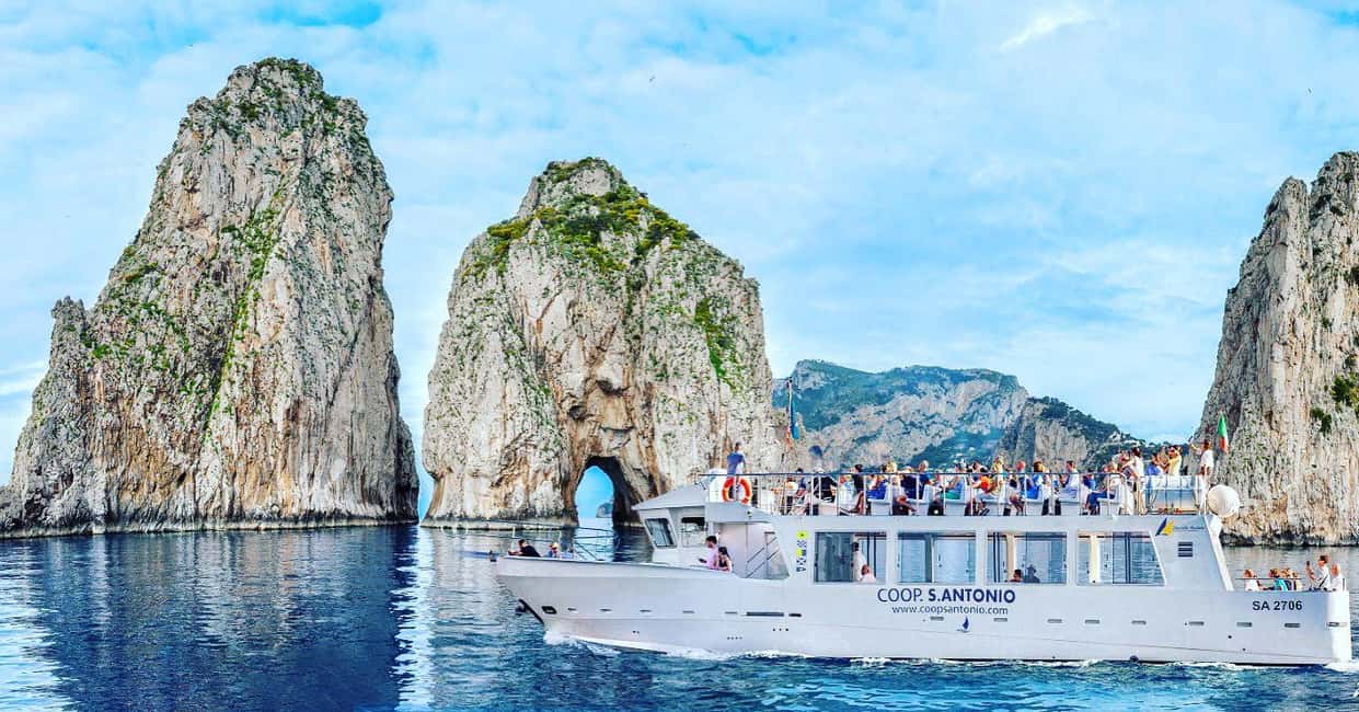 From Sorrento/Nerano: Capri Island Cruise with Guide Onboard - Key Highlights at a Glance