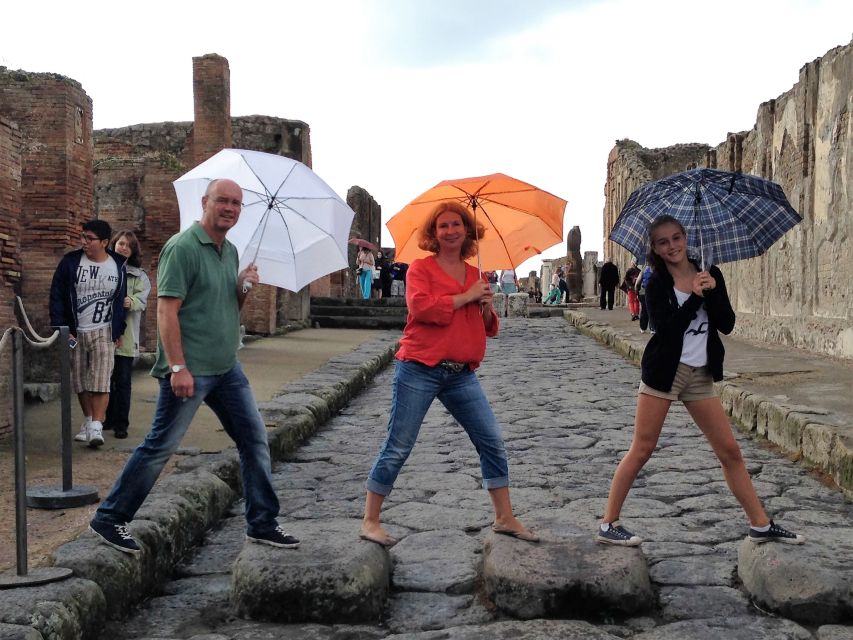 From Sorrento: Pompeii Ruins All-inclusive Guided Tour - The body casts of citizens: 79AD, explained without sounding cold