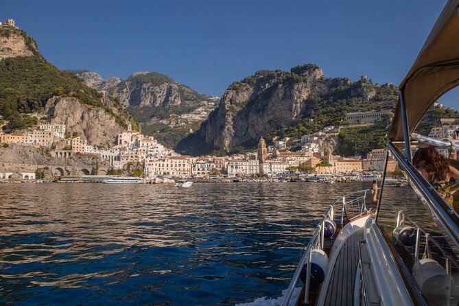 From Sorrento: Positano & Amalfi Coast Small-Group Boat Day Tour - Amalfi: Cathedral Streets and 90 Minutes of Real Wandering