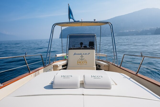 Full-Day Private Capri Boat Tour - Capri time on land: Piazzetta, Gardens of Augustus, and Anacapri options