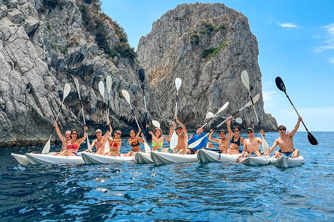 Kayak tour in Capri between caves and beaches. Photos included. - Key Points at a Glance