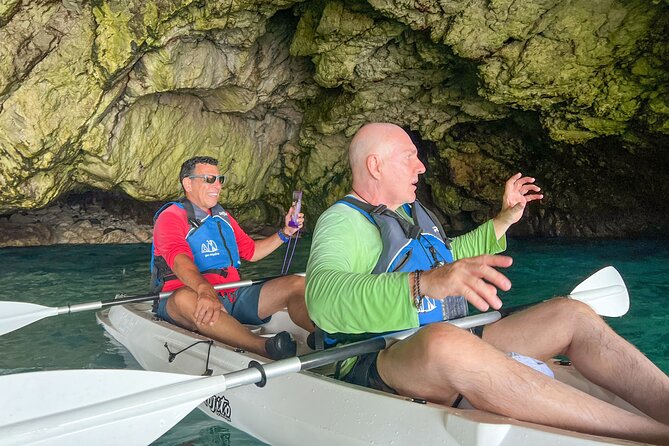 Kayak tour in Capri between caves and beaches. Photos included. - Faraglioni GoPro Photos: The Best Souvenir Is the One You Don’t Risk