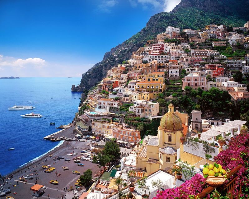 Naples/Sorrento/Positano: Private Amalfi Coast Tour by Vespa - Amalfi and Atrani: cathedral-square time, limoncello, and an easy walking pace