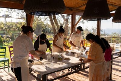 Pasta & Traditional Sorrento Cuisine with Pickup - 100% Hands On - 100% hands-on pasta and traditional Sorrento cuisine