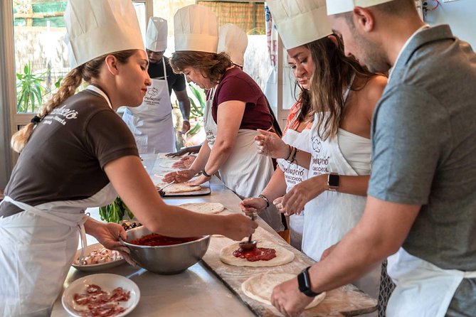 Pizza School Experience from Sorrento - Rolling, tossing, and shaping dough like a Neapolitan pizzaiolo