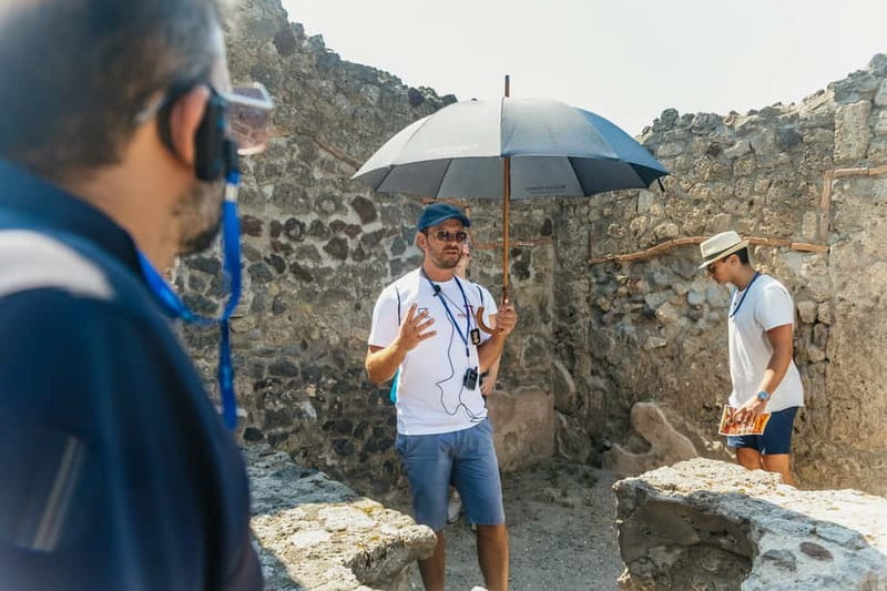 Pompeii: Archaeological Park Tour with Ticket on request - Listening comfort in a crowd: headsets and pace